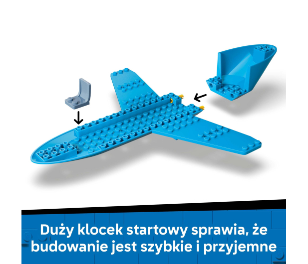 LEGO CITY 60492 Samolot pasażerski - 1529817 - zdjęcie 5